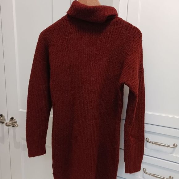 Abercrombie Sweater Dress/Tunic Ribbed Turtleneck - Picture 6 of 9